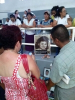 Foto/Manuel Nuñez Acosta. Martes 17 de diciembre del 2013. Tapachula. (900 pixeles) Aspectos de la Caravana de Madres de Migrantes Centroamericanos durante su estancia en la ciudad de Tapachula.