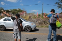20240105. Berriozábal. #Migrantes huyen del INM en Chiapas, buscan reintegrar la caravana de diciembre desde #Berriozábal
