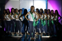 Marzo del 2015. Tuxtla Gutiérrez. Presentación de las aspirantes a Miss Hearth Chiapas 2015.