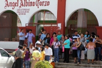 Martes 8 de octubre del 2013. El movimiento magisterial suma la toma de escuelas en diferentes partes del estado con lo que esta mañana permanecen cerrados los Cetis, Cobach y Conalep en varios municipios de la entidad