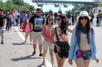 Jueves 31 de octubre del 2013. Chiapa de Corzo. La PFP interviene en la caseta de cobro de la autopista entre San Cristóbal y Tuxtla Gutiérrez, donde un grupo de jóvenes y campesinos mantenían tomadas las instalaciones en pugna con el movimiento magisteri
