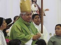 Domingo 6 de febrero. Monjas de varias diocesis de Chiapas y México asisten este domingo a la celebración eucaristica para conmemorar La consagraciòn de Vida que se celebra anualmente en el mes de febrero.