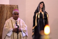 Domingo 2 de enero. Monseñor Rogelio Cabrera, arzobispo de Tuxtla Gutiérrez durante la homilía de este primer domingo del año.