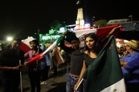 Jueves 15 de septiembre del 2016. Tuxtla Gutiérrez. La verbena popular del aniversario conmemorativo de la vida independiente de México en el Parque Morelos-Bicentenario