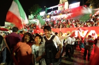 Jueves 15 de septiembre del 2016. Tuxtla Gutiérrez. La verbena popular del aniversario conmemorativo de la vida independiente de México en el Parque Morelos-Bicentenario
