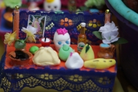 Sábado25 de octubre del 2014. Tuxtla Gutiérrez. El primer Festival de la Muerte de los Mercados se lleva a cabo esta noche en el Centro Cultural Jaime Sabines de la capital del estado de Chiapas.