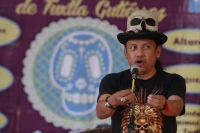 Sábado25 de octubre del 2014. Tuxtla Gutiérrez. El primer Festival de la Muerte de los Mercados se lleva a cabo esta noche en el Centro Cultural Jaime Sabines de la capital del estado de Chiapas.