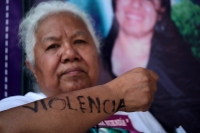 20230519. Tuxtla. Las madres de las mujeres asesinadas en Chiapas continuan protestando.