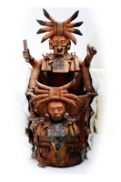 Martes 21 de agosto del 2018. Tuxtla Gutiérrez. El Museo Regional de Chiapas recibe de regreso un conjunto de 40 piezas arqueológicas del periodo maya clásico tardí­o que estuvieron expuestas desde el año 2013 en diferentes museos de México y en algu