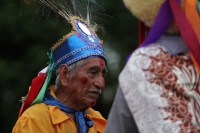 Martes 8 de agosto del 2017. Chiapa de Corzo. Los Alférez y Naguares recorren las calles para encontrarse en el Camposanto de Santo Domingo donde realizan la representación de las batallas chiapacorceñas en honor al Santo Patrón de esta comunidad de la Ri