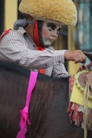 Sábado 8 de agosto del 2015. Chiapa de Corzo. Los Alférez y Naguares recorren las calles de la comunidad ribereña y culminan en recorrido en la representación de las batallas y luchas de las comunidades indígenas de la depresión central de Chiapas durante