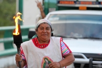 Domingo 11 de diciembre del 2016. Chiapa de Corzo. Los peregrinos recorren las carreteras chiapanecas para visitar las diferentes ermitas para venerar a la virgen de Guadalupe