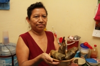 Sábado 21 de febrero del 2015. Tuxtla Gutiérrez. Ninguijuti y tamales de cuchunuc.