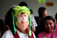 Miércoles 29 de abril del 2015. Tuxtla Gutiérrez. Los niños del Centro de Alta Especialidad, Hospital Pediátrico de Chiapas, reciben la visita de héroes anónimos quienes les llevan regalos y diversión celebrando a los enfermitos por el Día de Niño.