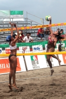 Domingo 20 de mayo del 2012. Puerto Arista, Chiapas. La lente del fotografo nos regala la belleza de las participantes del NORCECA 2012.