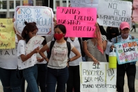 Viernes 4 de septiembre del 2020. Tuxtla Gutiérrez. Normalistas continúan protestando en las calles de la ciudad.
