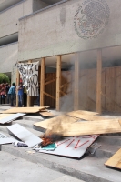 Martes 26 de mayo del 2015. Tuxtla Gutiérrez. Estudiantes normalistas de Chiapas realizan protestas este medio día en la plaza central de esta ciudad.