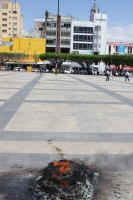 Martes 26 de mayo del 2015. Tuxtla Gutiérrez. Estudiantes normalistas de Chiapas realizan protestas este medio día en la plaza central de esta ciudad.