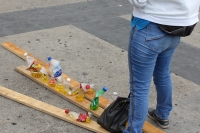Martes 26 de mayo del 2015. Tuxtla Gutiérrez. Estudiantes normalistas de Chiapas realizan protestas este medio día en la plaza central de esta ciudad.