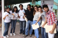 Martes 22 de mayo del 2012. Tuxtla Gutiérrez, Chiapas. Alumnos del 4º semestre de la carrera de comunicación del IESCh realizaron el concurso Daguerrotipia “Objetivo” Enfocando tus Sentidos invitando a calificar y premiar a varios fotógrafos profesionales