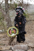Domingo 20 de marzo del 2016. Ocosocuautla de Espinosa. Encuentro Zoque del Nuevo Sol. Los danzantes y músicos de la etnia Zoque de la depresión central del estado de Chiapas se reúnen este medio día en la zona arqueológica conocida como Cerro Ombligo con