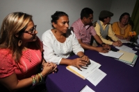 Viernes 8 de noviembre del 2013. Tuxtla Gutiérrez. ONGs en Chiapas alzan la voz para exigirle a las autoridades estatales su participación activa ante los compromisos que se tienen ante organizaciones internacionales las cuales retiraran los apoyos económ