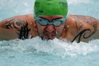 Domingo 27 de octubre del 2019. Tuxtla Gutiérrez. Durante las competencias de de un club de natación en el oriente de la ciudad.