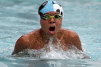 Domingo 27 de octubre del 2019. Tuxtla Gutiérrez. Durante las competencias de de un club de natación en el oriente de la ciudad.
