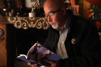 Febrero del 2016.San Cristóbal de las Casas. El escritor Oscar Palacios.