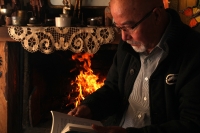 Febrero del 2016.San Cristóbal de las Casas. El escritor Oscar Palacios.