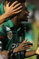 Sábado 10 de enero del 2015. Tuxtla Gutiérrez. Aspectos del partido entre Jaguares de Chiapas y Guadalajara, esta noche en el estadio Zoque de la capital del estado de Chiapas.