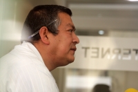 Lunes 2 de marzo  del 2015. Tuxtla Gutiérrez. Fray Blas Alvarado Jiménez, párroco de  San Dionisio y coordinador regional Chiapas-Tabasco de la Liga mexicana para la defensa de los Derechos Humanos (LIMEDDH- Coordinación Chiapas y Tabasco), habla sobre la