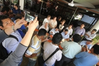 Lunes 24 de agosto del 2015. Tuxtla Gutiérrez. Paco Rojas Toledo se reúne con un grupo de tuxtlecos distinguidos los cuales conformaran el Consejo Ciudadano del cual recibirá y conformara el programa de administración de la capital de Chiapas.