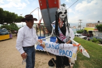 Viernes 24 de julio del 2015. Tuxtla Gutiérrez. Francisco Rojas Toledo, aspirante al ayuntamiento de la Capital del estado de Chiapas por el partido Acción Nacional durante la manifestación de esta tarde acompañado de perredistas y militantes de MORENA de