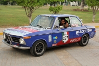 Lunes 12 de octubre del 2015. Tuxtla Gutiérrez. Los automóviles de época que participaran en el Rally La Carrera Panamericana 2015 llegan a la capital del estado de Chiapas donde partira siguiendo la ruta hacia el norte del país.