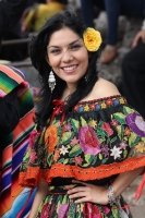 Miércoles 15 de enero del 2014. Chiapa de Corzo. Esta mañana da inicio al tradicional recorrido de Los Parachicos donde estos personajes vestidos con sarapes y mascaras de madera bailan y gritan vivas a los Patronos de esta comunidad de la Ribera del Rio 