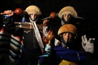 Miércoles 15 de enero del 2014. Chiapa de Corzo. Esta mañana da inicio al tradicional recorrido de Los Parachicos donde estos personajes vestidos con sarapes y mascaras de madera bailan y gritan vivas a los Patronos de esta comunidad de la Ribera del Rio Miércoles 15 de enero del 2014. Chiapa de Corzo. Esta mañana da inicio al tradicional recorrido de Los Parachicos donde estos personajes vestidos con sarapes y mascaras de madera bailan y gritan vivas a los Patronos de esta comunidad de la Ribera del Rio