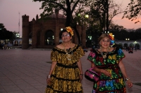Miércoles 4 de enero del 2016. Chiapa de Corzo. Esta noche la comunidad de Chiapa de Corzo le brinda el reconocimiento a “Los Parachicos y Chiapanecas de Antaño” a quienes han bailado durante décadas en los tradicionales festejos de la Fiesta de Enero.