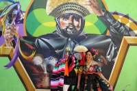 Lunes 18 de enero del 2016. Chiapa de Corzo. Chiapanecas y Parachicos recorren las calles de la colonial ciudad de la ribera del rio Grijalva durante las celebraciones patronales en la fiesta Grande de Chiapas.