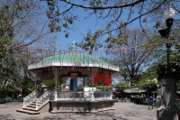 Martes 24 de marzo del 2020. Tuxtla Gutiérrez. El Parque de la marimba, el parque más bonito de la ciudad se une al programa de Distanciamiento Social para prevenir infecciones durante la fase dos de la contingencia del Covid-19