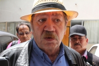 Jueves 28 de mayo del 2015. Tuxtla Gutiérrez. Ignacio Irys Salomón, presidente del Partido Humanista de México en la reunión que sostiene con candidatos en el estado de Chiapas.