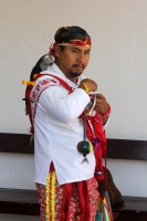 Viernes 6 de enero del 2016. Tuxtla Gutiérrez. La elaboración de los tamales de hoja de maíz, se elabora por las mujeres de la comunidad zoque mientras se lleva a cabo la Danza de los Pastores según la costumbre de la tradición zoque durante las celebraci