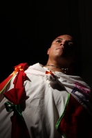 Domingo 22 de diciembre del 2013. Tuxtla Gutiérrez. La Danza de los Pastores se realiza durante los días previos a las celebraciones de la Navidad por quienes aun preservan los ritos, usos y costumbres de los Zoques de la depresión central de Chiapas.