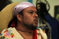 Jueves 22 de diciembre del 2016. Tuxtla Gutiérrez. La danza de los pastores zoques. La comunidad de Zoque realiza el elegante Baile de Pastores, danza que consta de complicados pasos acompañados por los músicos tradicionales en tres grupos de una docena d