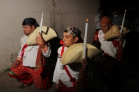 Domingo 22 de diciembre del 2013. Tuxtla Gutiérrez. La Danza de los Pastores se realiza durante los días previos a las celebraciones de la Navidad por quienes aun preservan los ritos, usos y costumbres de los Zoques de la depresión central de Chiapas.