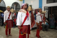 Jueves 22 de diciembre del 2016. Tuxtla Gutiérrez. La danza de los pastores zoques. La comunidad de Zoque realiza el elegante Baile de Pastores, danza que consta de complicados pasos acompañados por los músicos tradicionales en tres grupos de una docena d
