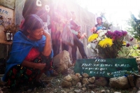 Foto/Juan Carlos Santiago (Baja Resolución) . Miércoles 21 de enero del 2014. Tuxtla Gutiérrez. Tras cuatro años de su asesinato en pleno centro de Tuxtla Gutiérrez Capital de Chiapas, cuando apenas tenía unos 15 años de edad, los familiares de la indígen