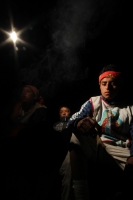 Jueves 12 de diciembre del 2013. Chiapa de corzo. Los peregrinos de San Cristóbal de las Casas pernoctan por última vez en la ciudad de la Ribera del Grijalva antes de regresar a la región de Los Altos esta madrugada.