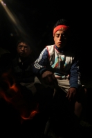 Jueves 12 de diciembre del 2013. Chiapa de corzo. Los peregrinos de San Cristóbal de las Casas pernoctan por última vez en la ciudad de la Ribera del Grijalva antes de regresar a la región de Los Altos esta madrugada.