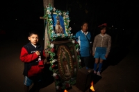 Jueves 12 de diciembre del 2013. Chiapa de corzo. Los peregrinos de San Cristóbal de las Casas pernoctan por última vez en la ciudad de la Ribera del Grijalva antes de regresar a la región de Los Altos esta madrugada.
